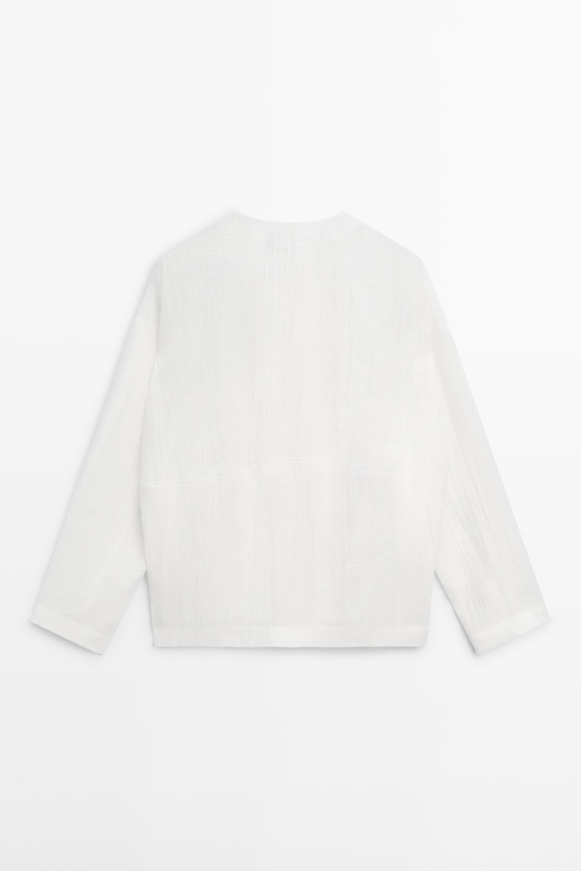 Chemise bomber fluide